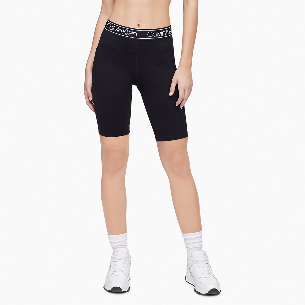 Calvin Klein High Waist Biker Shorts